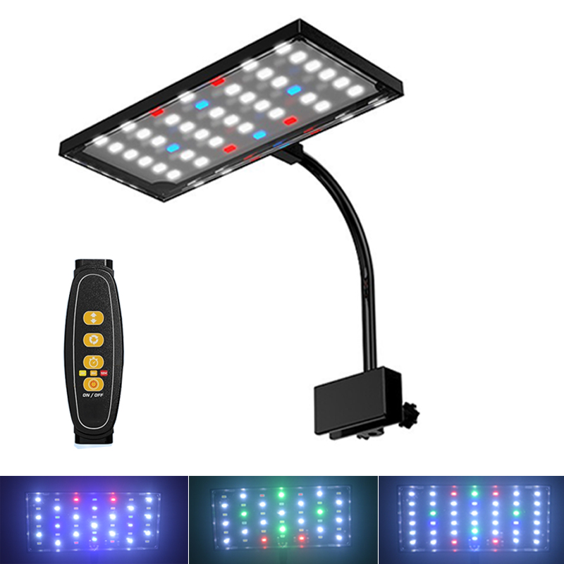 Aquarium Planted Tank Fertilizer - ไฟ LED สำหรับตู้ปลาแบบ USB แสงเต็มสเปกตรัม สำหรับปลูกพืชน้ำ