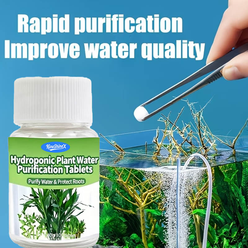 Aquarium Plant In Pot - แท็บเล็ตกรองน้ำแบบไฮโดรโปนิกส์-น้ำดื่มสำเร็จรูป เหมาะสำหรับตู้ปลา พืชกระถาง และระบบไฮโดรโปนิกส์ สำหรับสวนน้ำ