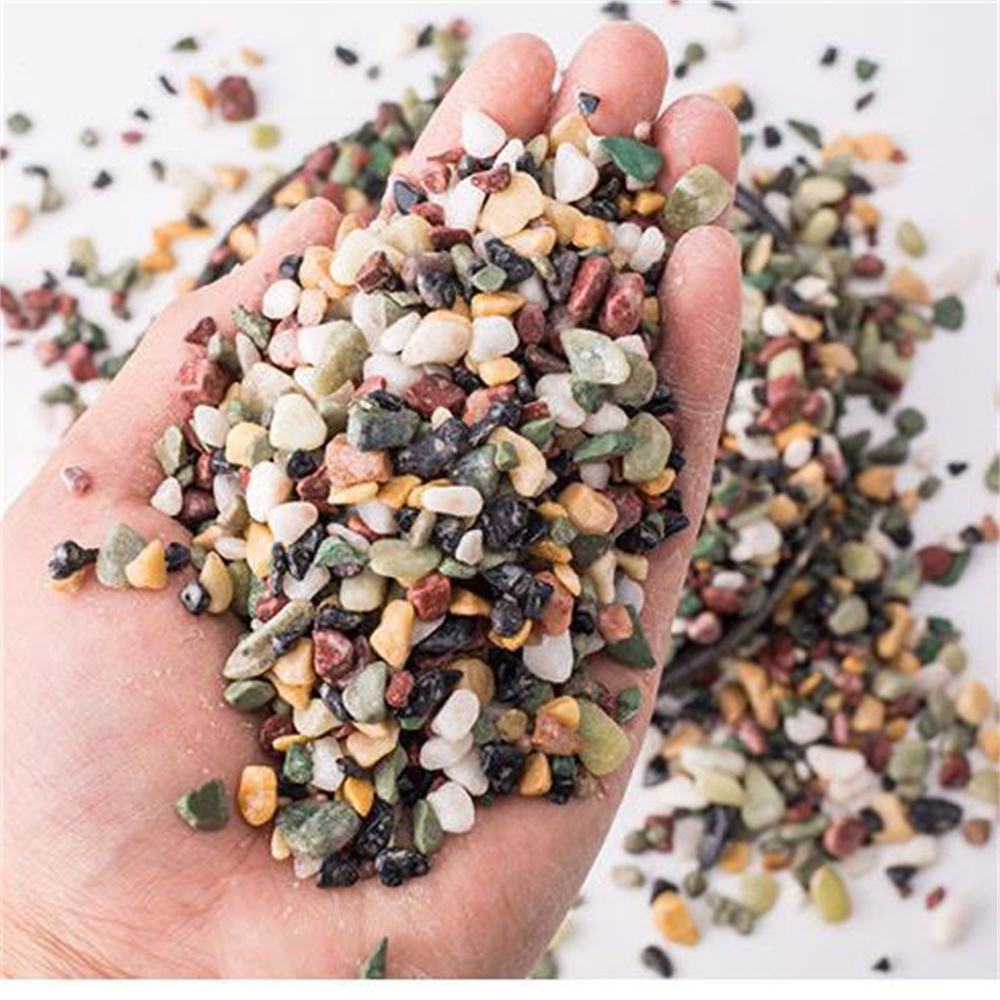 Planted Aquarium With Gravel - 50/100g คริสตัลธรรมชาติกรวดหิน Micro Landscape Garden Aquarium