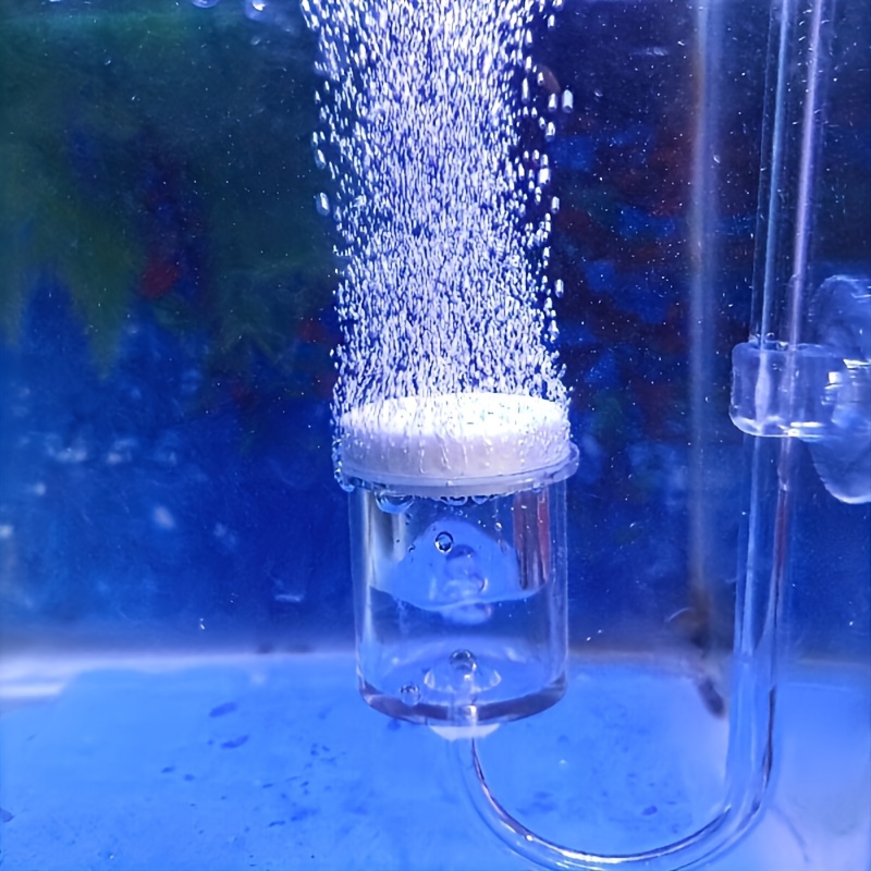 Aquarium Plant In Pot - Aquarium Glass CO2 Atomizer Diffuser Bubble