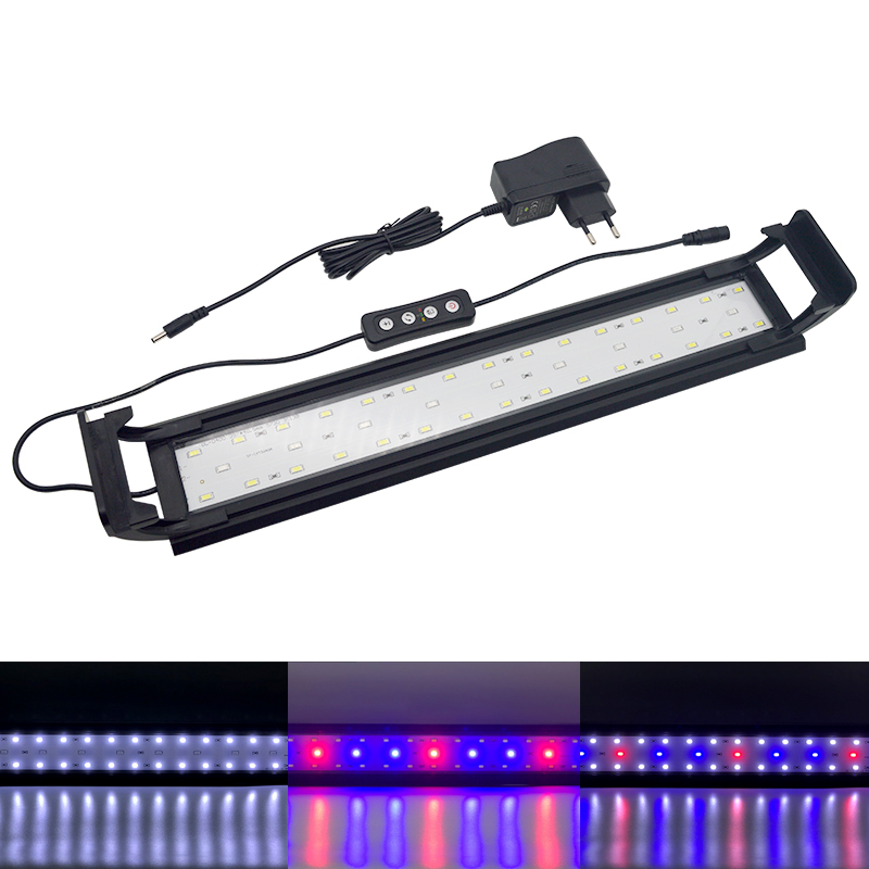 Aquarium Planted Tank Fertilizer - Aquarium LED Light สำหรับ16-64ซม.Full Spectrum หลอดไฟ