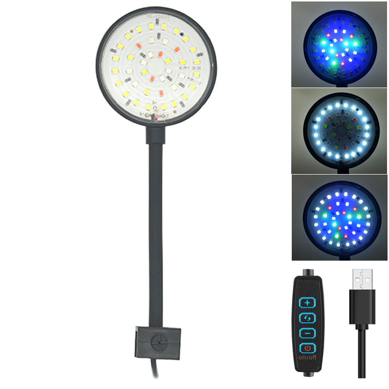 USB Aquarium LED โคมไฟถังปลาตก - Aquarium Planted Tank Fertilizer บทวิจารณ์และราคา