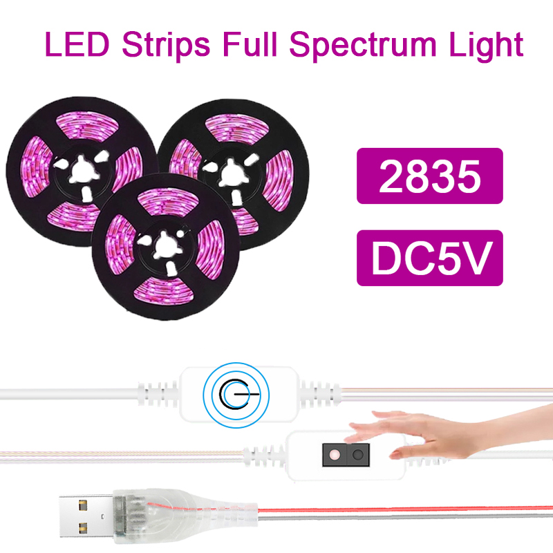 5V Grow LED ดอกไม้ Aquarium ไฟ - Planted Aquarium Hours บทวิจารณ์และราคา