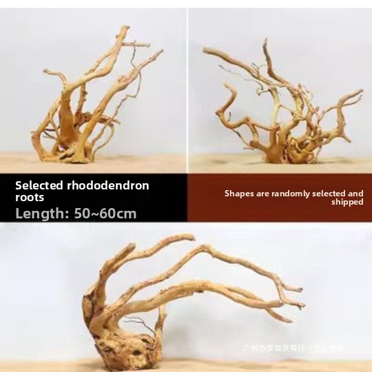 กิ่งไม้ลอยน้ำธรรมชาติสำหรับตกแ - Aquarium Planted Tank บทวิจารณ์และราคา