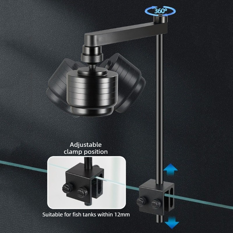 ไฟตู้ปลา LED 3 สี กันน้ำ ปรับไ - Aquarium Planted Tank บทวิจารณ์และราคา