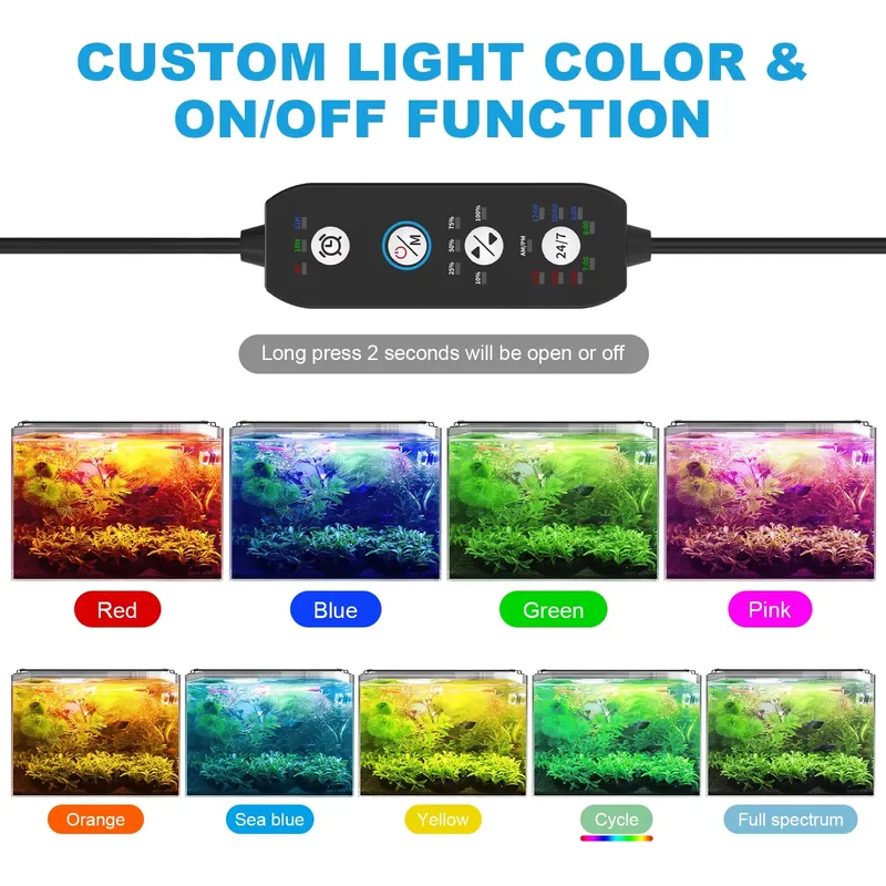 ไฟ LED สำหรับตู้ปลา 24/7 แสงเต - Planted Aquarium Hours บทวิจารณ์และราคา