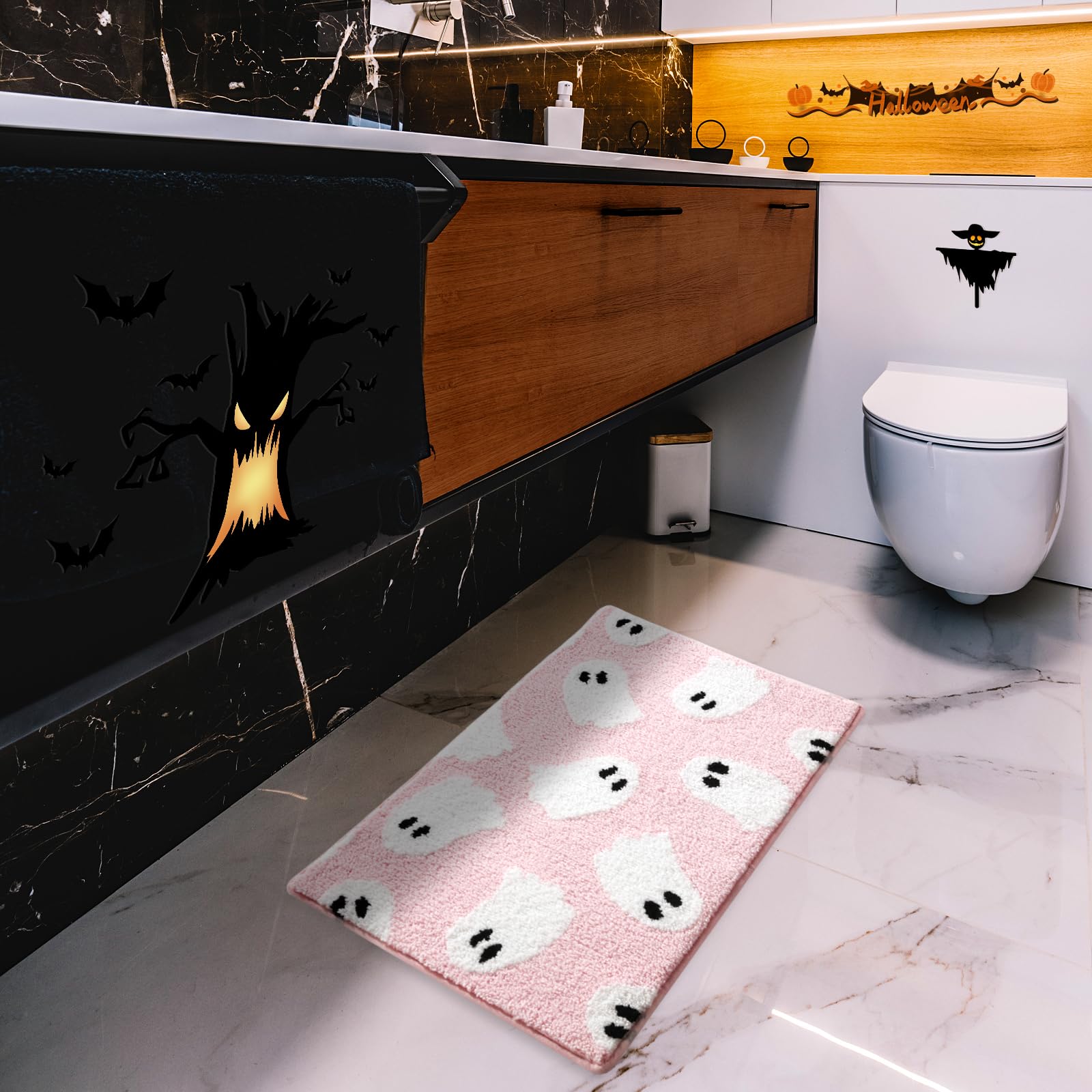 วิกามา แบล็คโกสต์พรมห้องน้ำนุ่ - Aquarium Zombie บทวิจารณ์และราคา