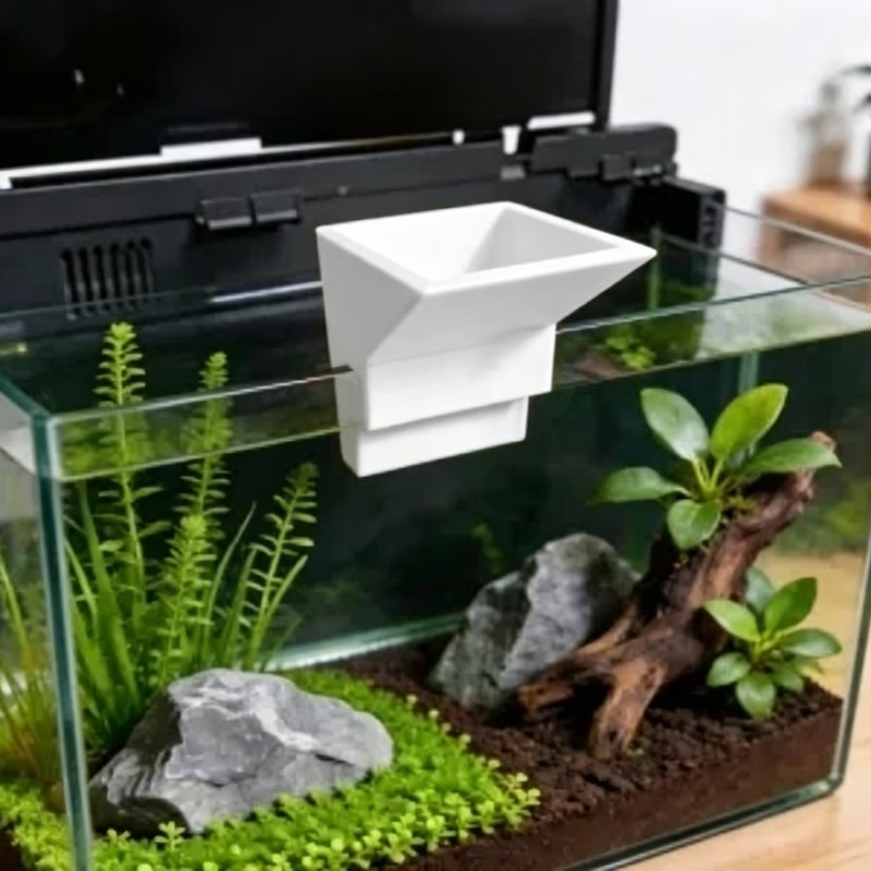 ช่องน้ำเข้าตู้ปลาแบบไม่ต้องเจา - Aquarium Planted Set Up บทวิจารณ์และราคา