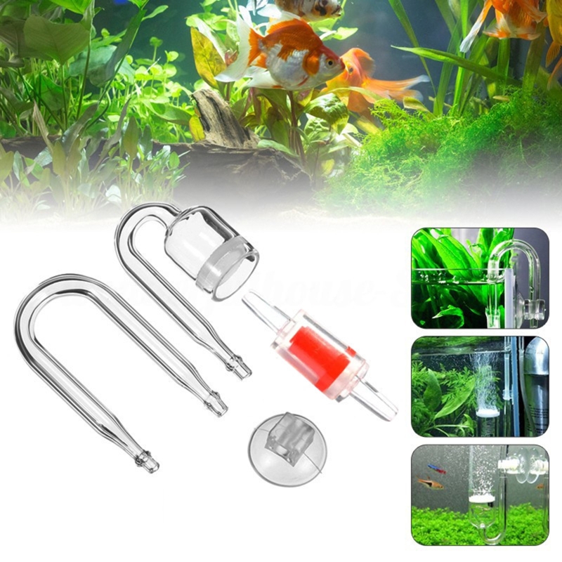 DIY ชุดกระจาย CO2 4ชิ้นสำหรับต - Aquarium Plant In Pot บทวิจารณ์และราคา